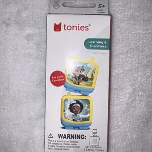 Tonies Learning And Discovery Cool Jobs Set For Toniebox Photography/Doctor NEW
